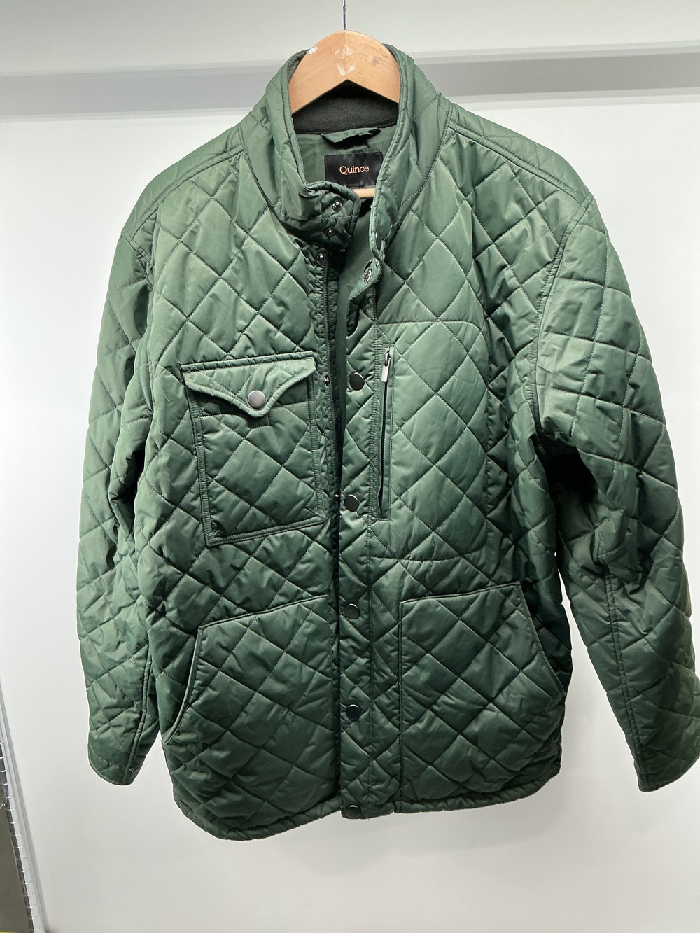Featherless Quilted Utility Jacket
